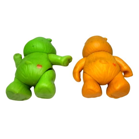 3" Good Luck Care Bear  & Tenderheart Care Bear Action Figures - Picture 6 of 10